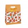 ORANGE GEO PURSE GIFTBAG-LG