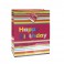 FOIL BDAY STRIPES GFTBG-S JMBO