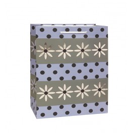 FOIL DAISY DOTS GIFTBAG-S JMBO