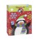 PENGUIN SNOWFLAKES GIFTBAG-LRG