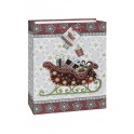 SLEIGH BELLS GIFTBAG-LRG
