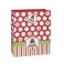 HOLIDY TREE & DOTS GIFTBAG-LRG