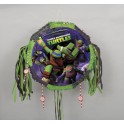 TMNT DRUM PULL POP PINATA