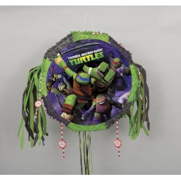 TMNT DRUM PULL POP PINATA