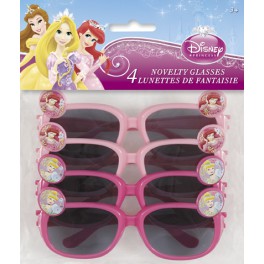 4 PRINCESS NOVELTY GLASSES