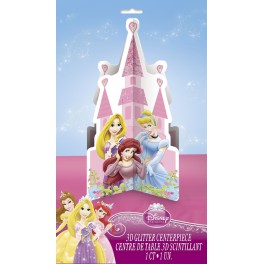 PRINCESS 3D GLITTER CENTERPIEC