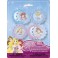 4 PRINCESS MIRROR KEYCHAINS