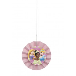 3 PRINCESS PAPER DECOR FANS