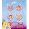 4 PRINCESS SHAPED ERASERS