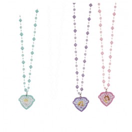 3 DISNEY PRINCESS NECKLACES