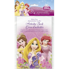 4 DISNEY PRNCESS ACTIVITY BOOK