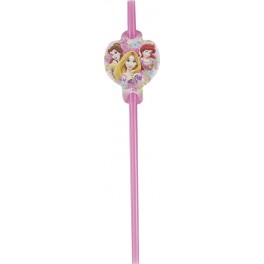24 DISNEY PRINCESS PARTY STRAW