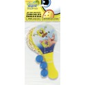 3 SPONGEBOB PADDLE BALLS
