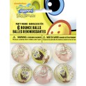 6 SPONGEBOB BOUNCE BALLS