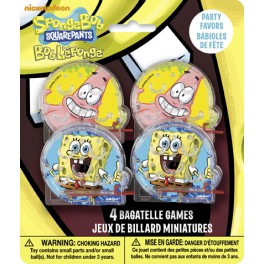 4 SPONGEBOB BAGATELLE GAMES