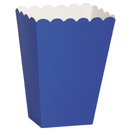 8 SCALLOP TREAT BOXES-BLUE