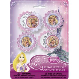 4 TANGLED MIRROR KEYCHAINS