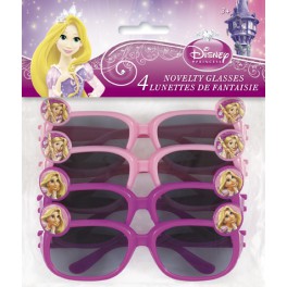 4 TANGLED NOVELTY GLASSES