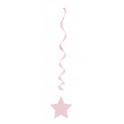 3 PSTL PNK STAR HANG SWIRL-26"