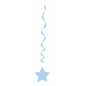 3 BABY BLU STAR HANG SWIRL-26"