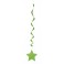 3 LIME GRN STAR HANG SWIRL-26"
