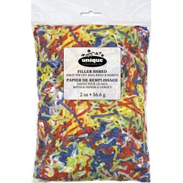 FILLER SHRED 2 OZ -MULTI COLOR