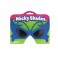 BLUE BTTRFLY GLITR GLASSES