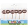 6 FTBLL PICK BIRTHDAY CANDLES