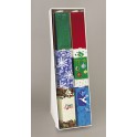 XMAS WINE BAG DISPLAY - 72PCS