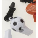 4 SPORT BALL WHISTLES -NET BAG
