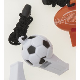 4 SPORT BALL WHISTLES -NET BAG