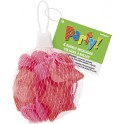 4 STR BUBBLE NCKLCES - NET BAG