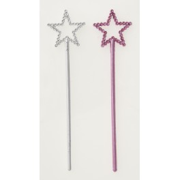 8 MINI STAR WANDS - NET BAG