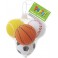4 FOAM BALLS - NET BAG