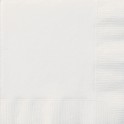 20 BRIGHT WHITE BEV NAPKINS