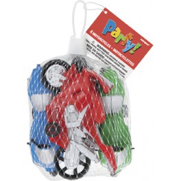 4 MOTORCYCLES - NET BAG