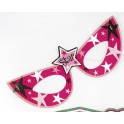 6 ASSORTED PARTY MASKS -NETBAG
