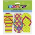 12 FLIP FLOP NOTEPADS