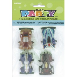 4 PULL BACK RACERS
