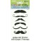 4 MUSTACHE TATTOO SHEETS