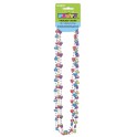 4 HEART BEAD NECKLACES 26"