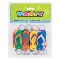 12 FLIP FLOP KEY CHAINS