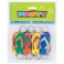 12 FLIP FLOP KEY CHAINS