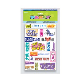 24 WORD MAGNETS SHEET (ASST)