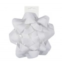 WHITE 6" GIFT BOW