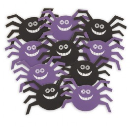 10 MINI SPIDER CUTOUTS 5"W