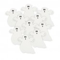 10 MINI GHOST CUTOUTS 5"H
