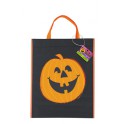 HLLWN PUMPKIN TOTE BAG 12X15"