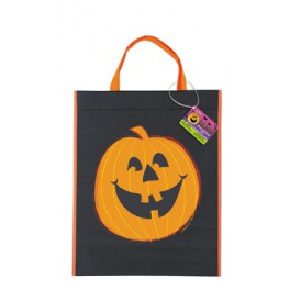 HLLWN PUMPKIN TOTE BAG 12X15"