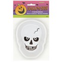 2 SKELETON CANDY DISHES